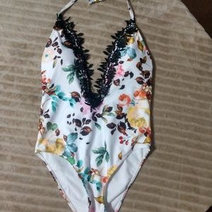 Small one piece swim suit